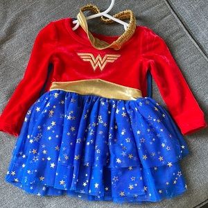 Baby girls wonder women costume